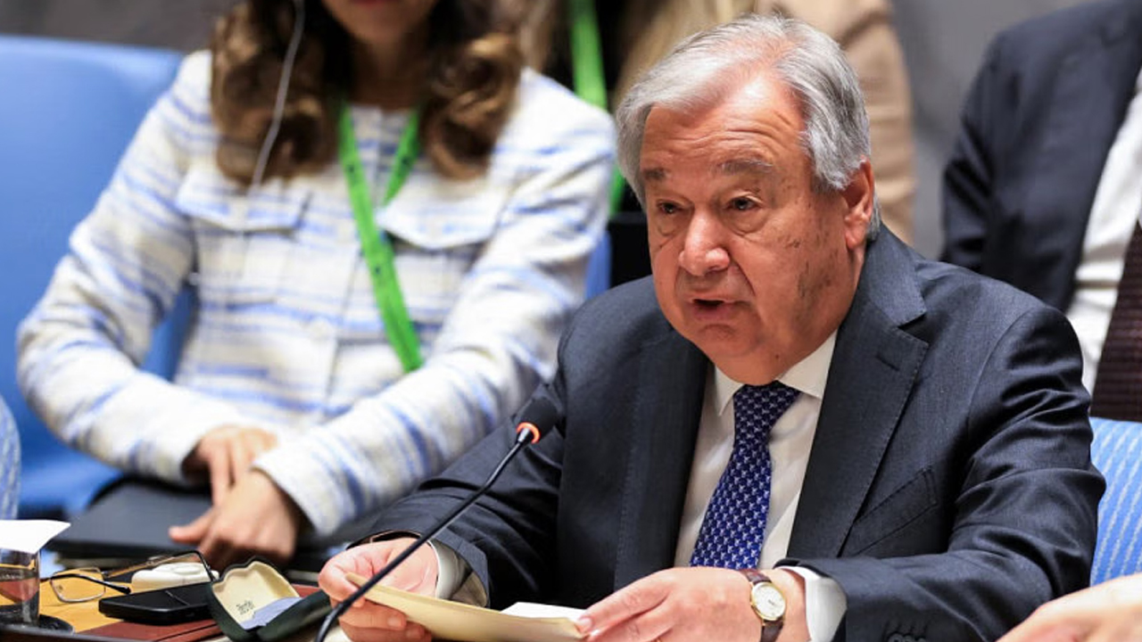 জাতিসংঘের মহাসচিব আন্তোনিও গুতেরেস। সংগৃহীত ছবি