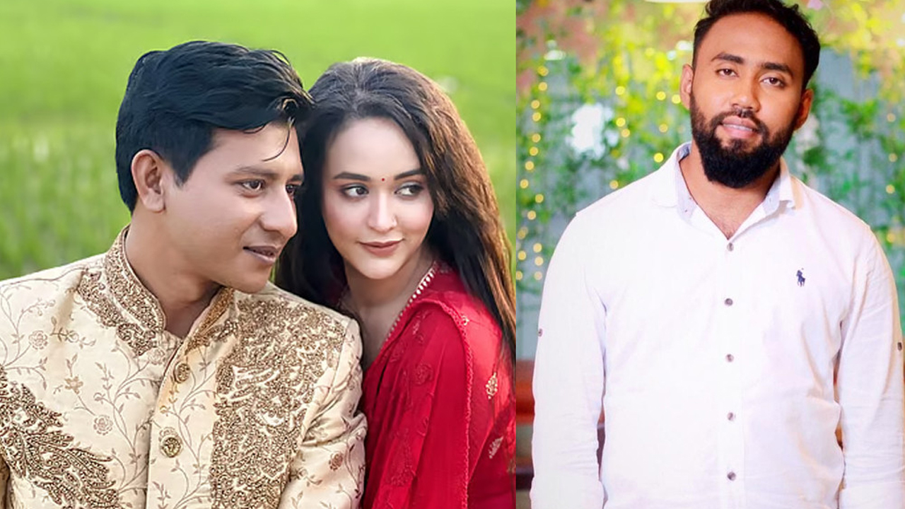 শামীম ও অহনা (বামে) মেহেদি হাসান হৃদয় (ডানে)। সংগৃহীত ছবি