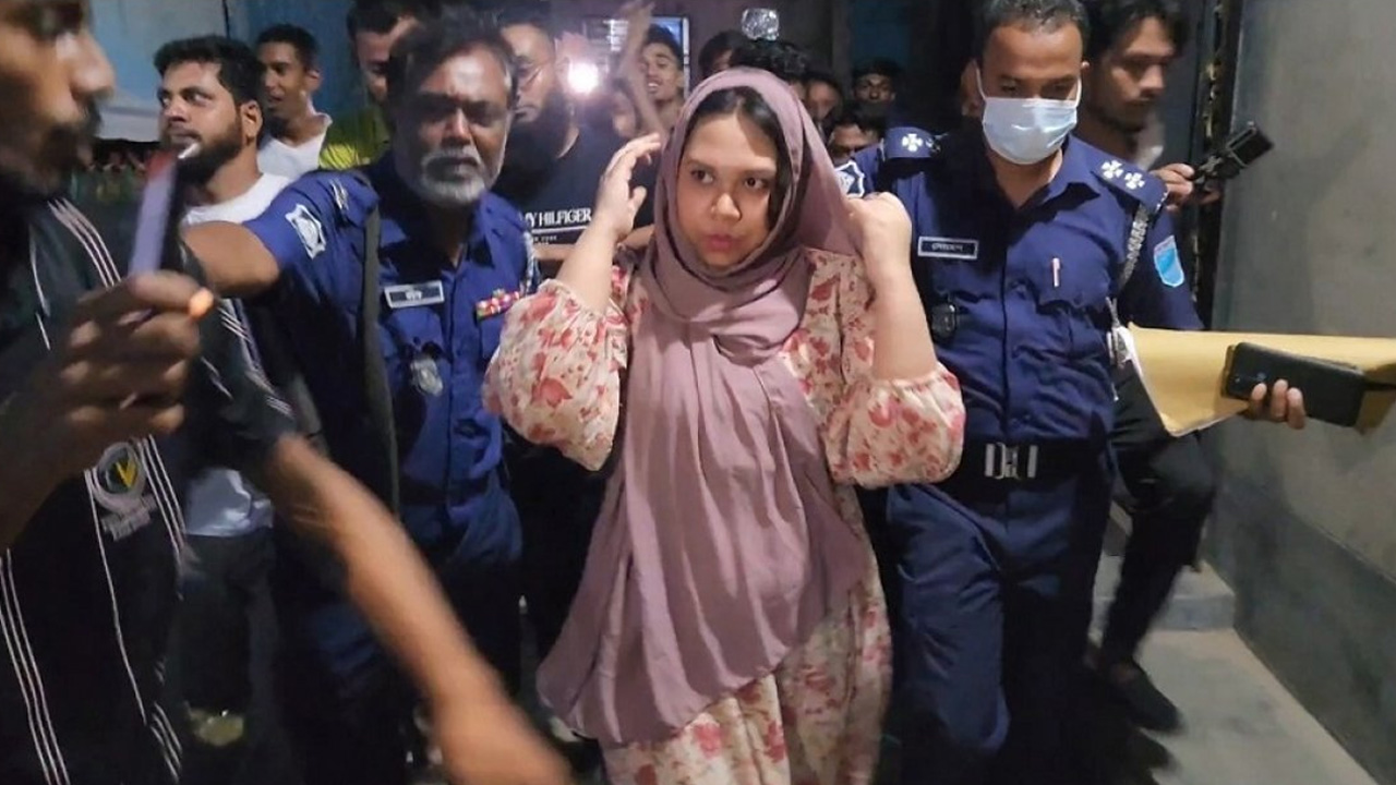 গ্রেপ্তার রজনী আক্তার তুশি