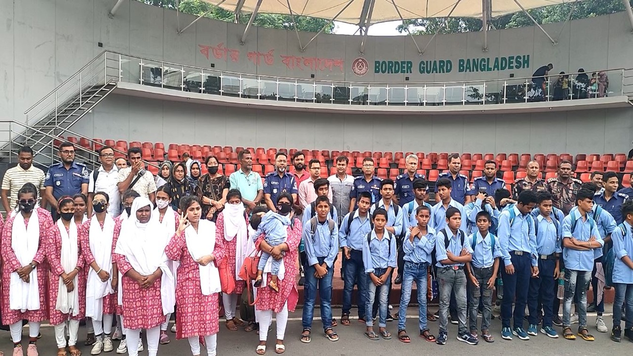 কারাভোগ শেষে দেশে ফিরল ৩৬ জন শিশু-কিশোর-কিশোরী