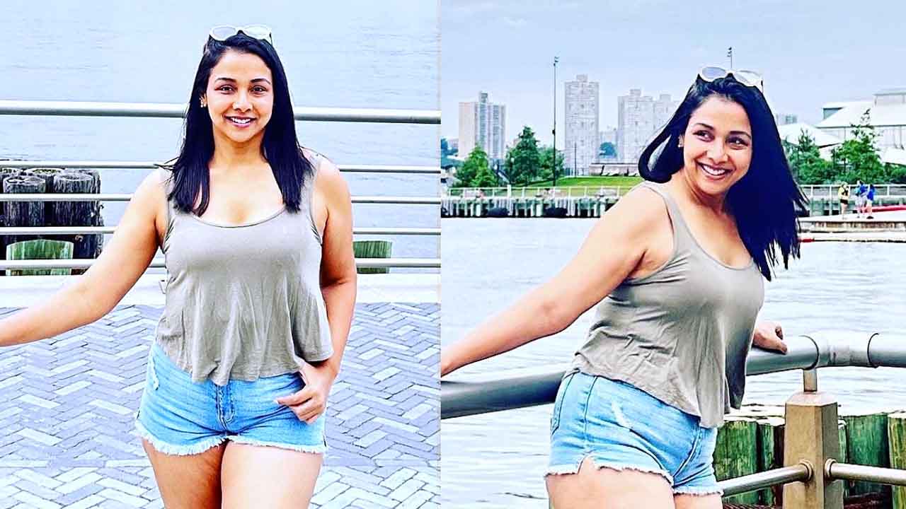 হাডসন নদীর তীরে রুনা খান