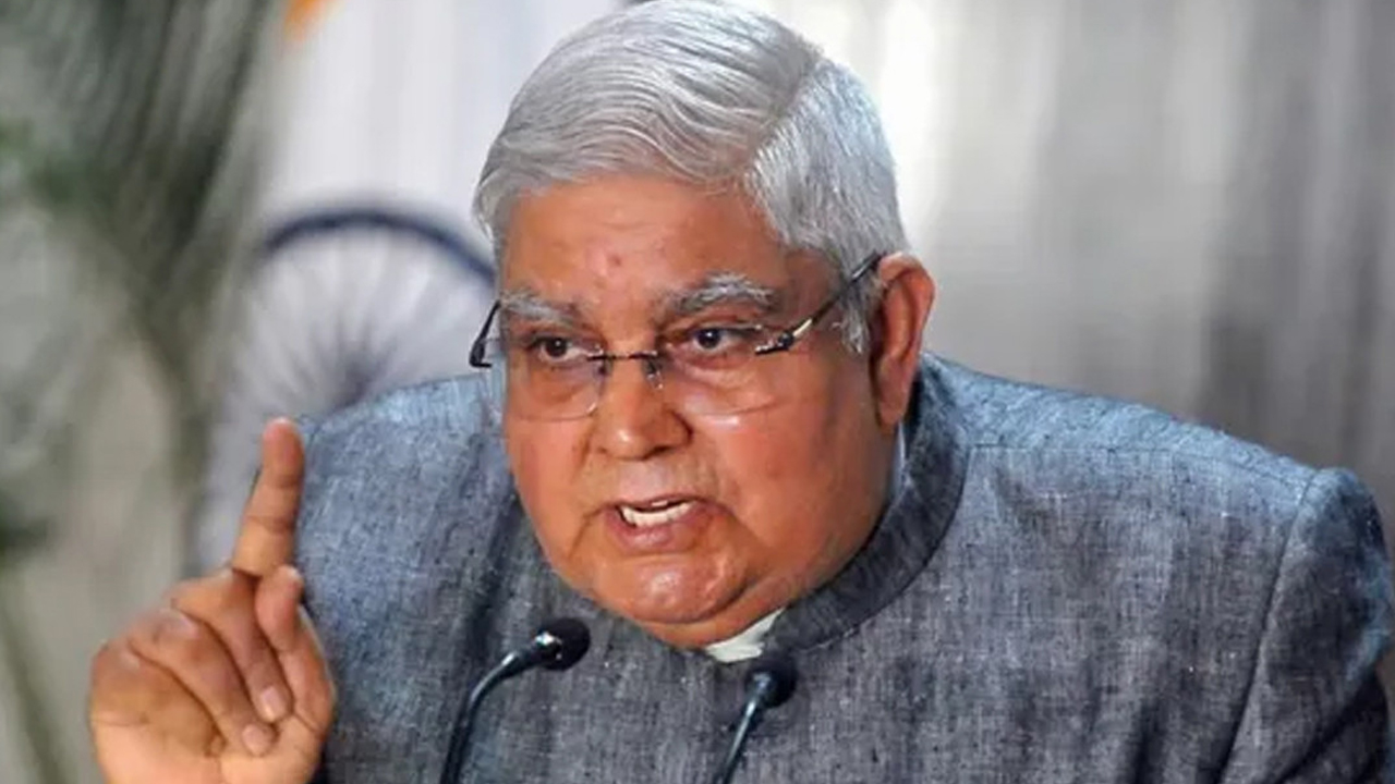 ভারতের উপ-রাষ্ট্রপতি জগদীপ ধনখড় (ফাইল ছবি)
