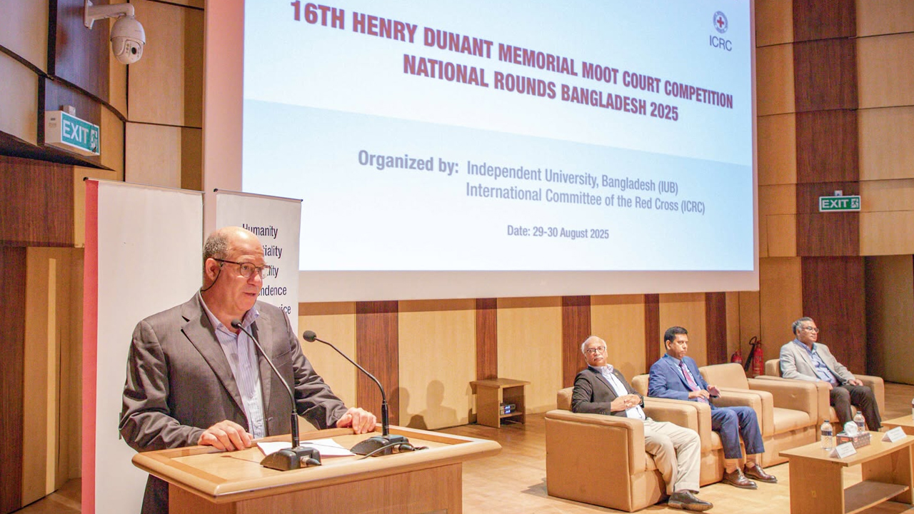 হেনরি ডুনান্ট মেমোরিয়াল মুট কোর্ট প্রতিযোগিতার উদ্ধোধন