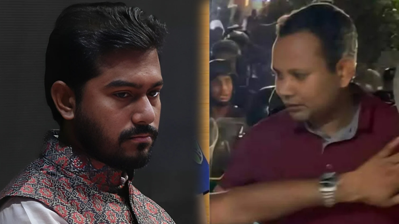 মেরুন রঙের টি-শার্ট পরিহিত যুবক ডিবির কেউ নন: ডিবিপ্রধান