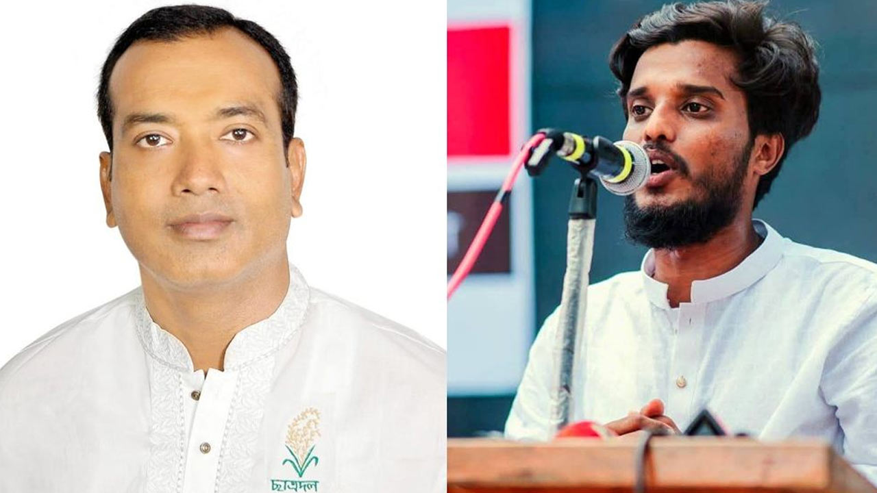 কাদেরের পাশে থাকার আশ্বাস ছাত্রদল সভাপতির