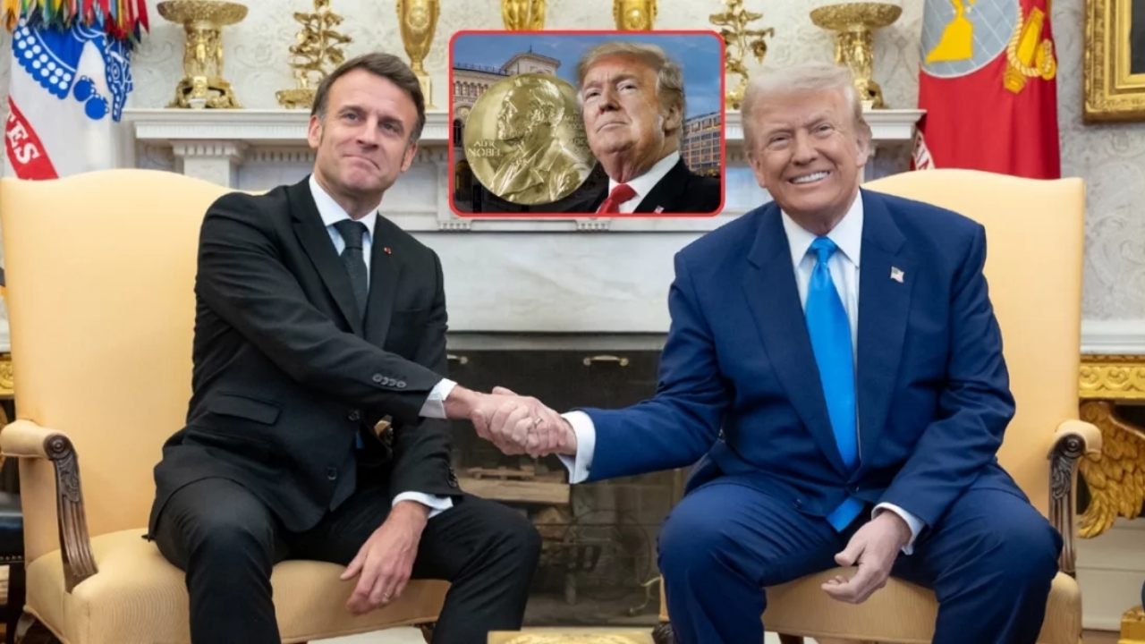 &lsquo;নোবেল পেতে চাইলে যুদ্ধ থামান&rsquo;: ট্রাম্পকে ম্যাক্রোঁর খোঁচা