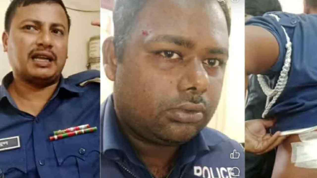 অভিযোগের তদন্তে গিয়ে হামলার শিকার ৩ পুলিশ সদস্য