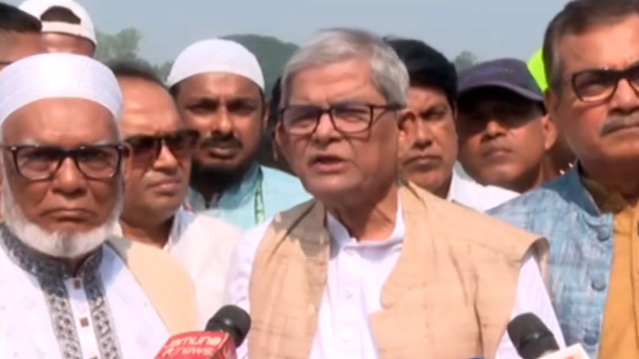 দাদাগিরি বন্ধ করে ভারতকে বন্ধুসুলভ আচরণের আহ্বান মির্জা ফখরুলের