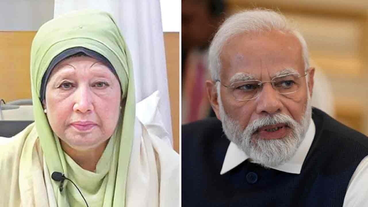 খালেদা জিয়ার সুস্থতা কামনা করে নরেন্দ্র মোদির পোস্ট