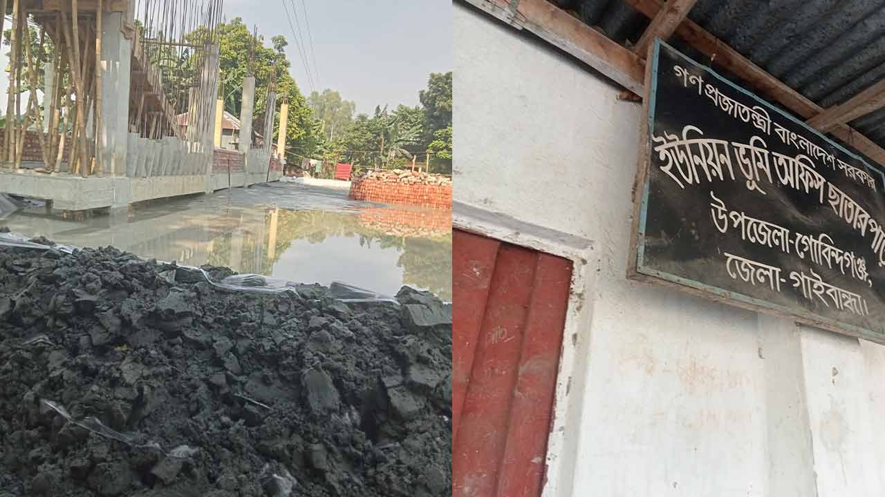 গাইবান্ধায় কাটাখালী নদী থেকে অবৈধ বালু উত্তোলন, প্রশাসন নীরব &nbsp;