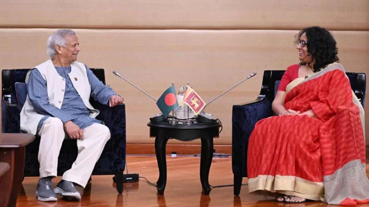 প্রধান উপদেষ্টাকে ধন্যবাদ জানিয়ে লঙ্কান প্রধানমন্ত্রীর ফোন