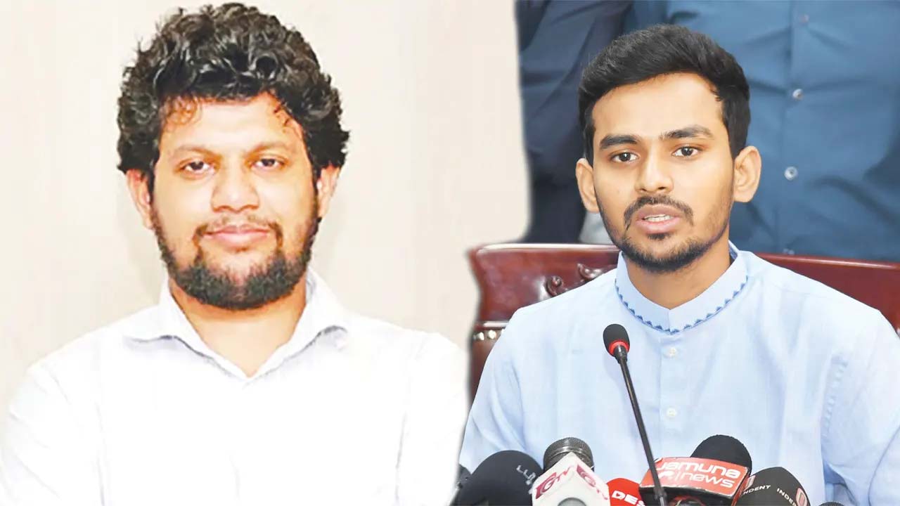 উপদেষ্টা পরিষদ থেকে পদত্যাগ করলেন আসিফ ও মাহফুজ