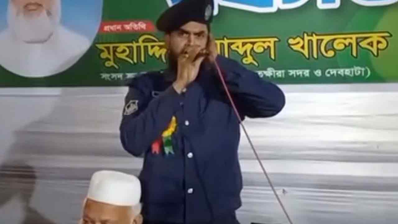 সেই পুলিশ কর্মকর্তা সাময়িক বরখাস্ত