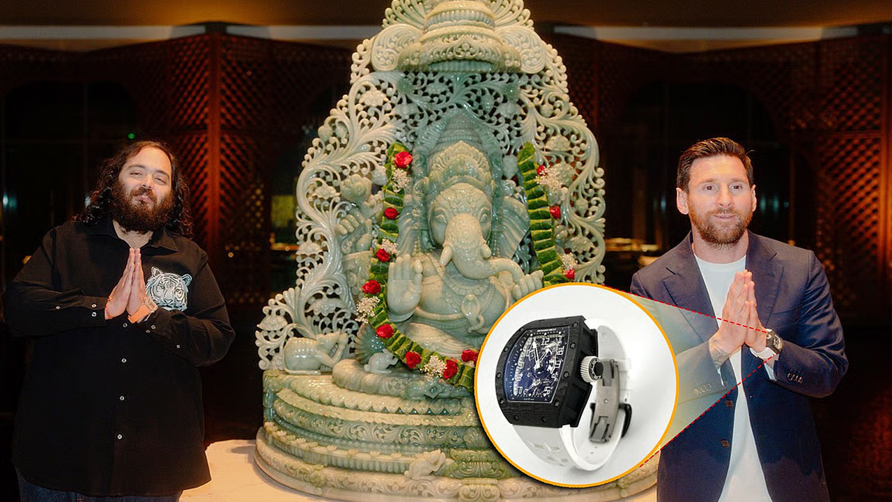 মেসিকে আম্বানির ১৩ কোটির ঘড়ি উপহার, কী রয়েছে তাতে?