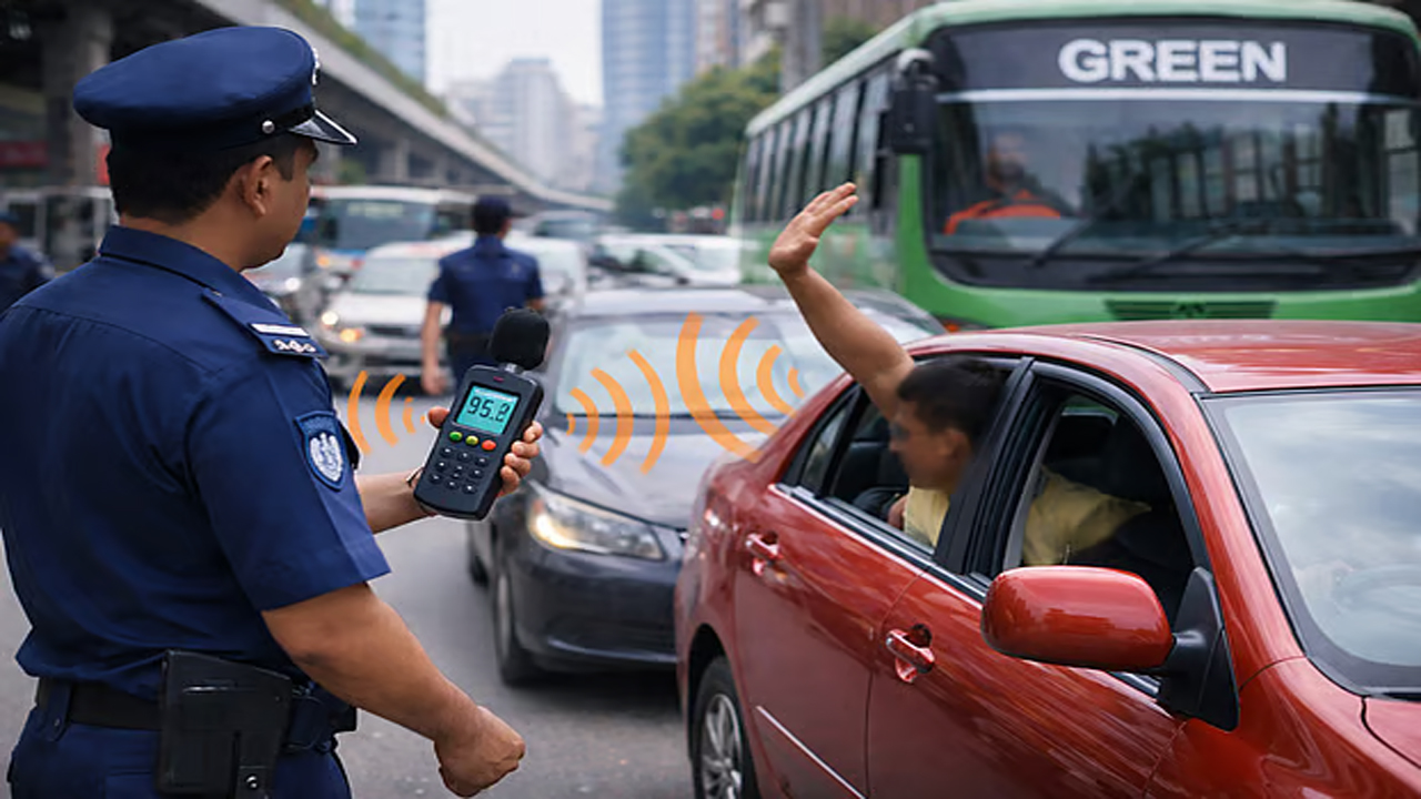 শব্দদূষণ ঘটালে জরিমানা করবে পুলিশ