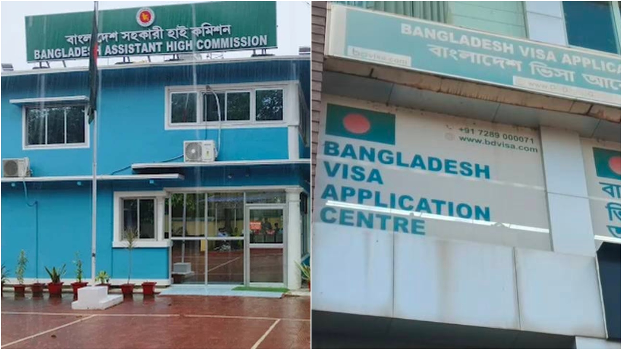দিল্লির পর আগরতলা-শিলিগুড়িতেও বাংলাদেশের ভিসা সেবা বন্ধ