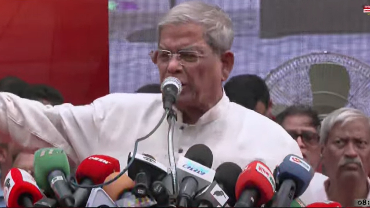 নির্বাচন বানচালের চেষ্টা দেখা দিয়েছে: মির্জা ফখরুল