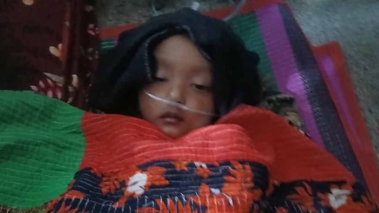 বাবার জানাজায় এলো সন্তানের মৃত্যুর খবর