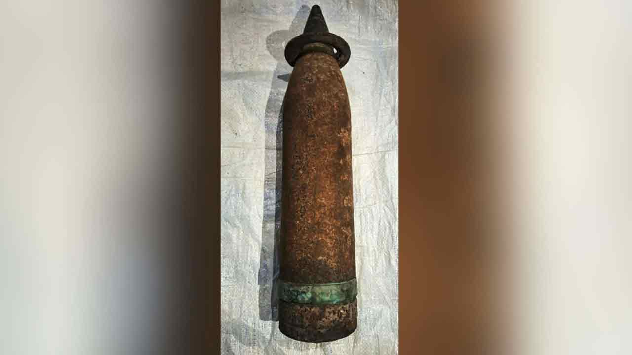 কুষ্টিয়ায় তাজা আর্টিলারি শেল উদ্ধার