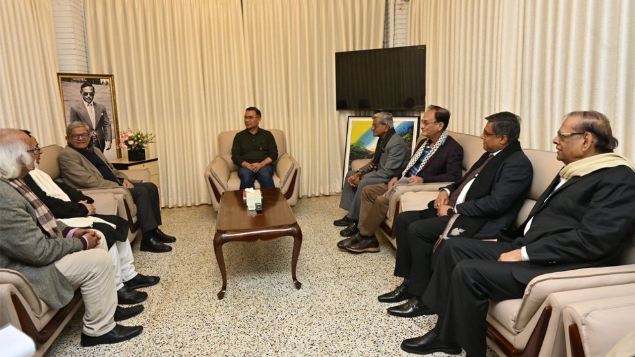 তারেক রহমানের সঙ্গে হিন্দু বৌদ্ধ খ্রিস্টান ঐক্য পরিষদের নেতাদের সাক্ষাৎ