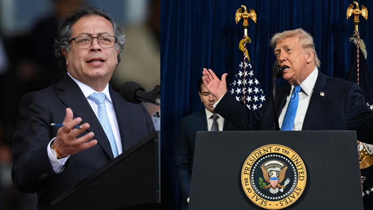 ট্রাম্পের হুমকির কড়া জবাব দিলেন কলম্বিয়ার প্রেসিডেন্ট