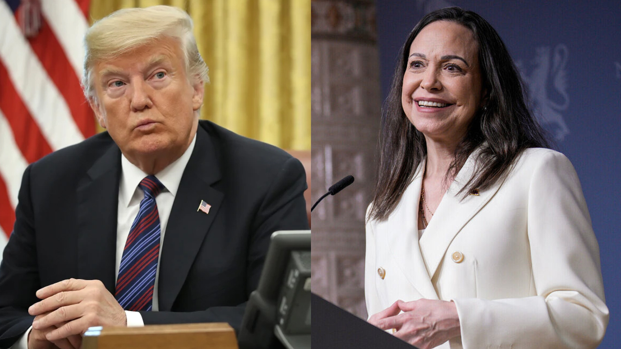 নোবেল পুরস্কার ঘোষণার পর ট্রাম্পের সঙ্গে কথা হয়নি: মাচাদো