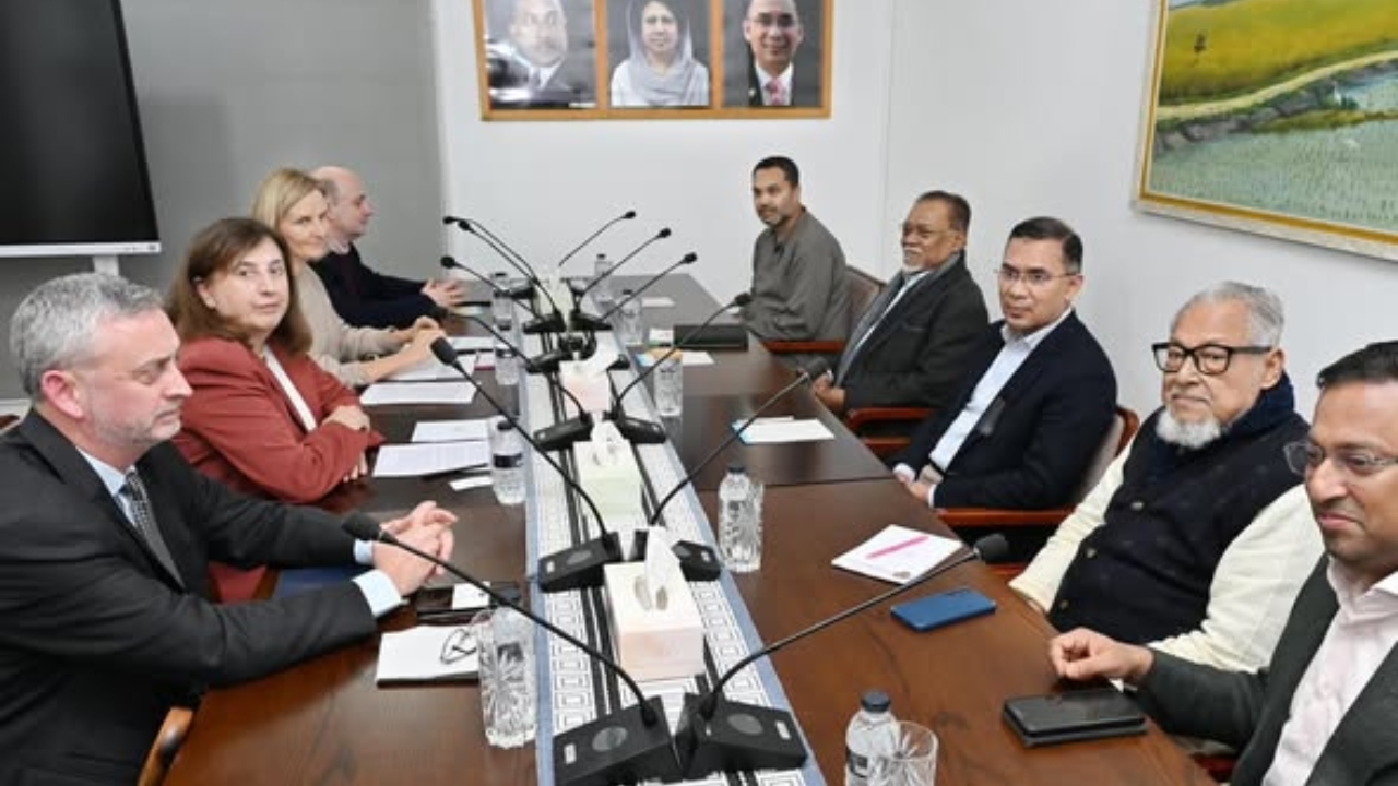 তারেক রহমানের সঙ্গে ইইউ প্রতিনিধি দলের সাক্ষাৎ