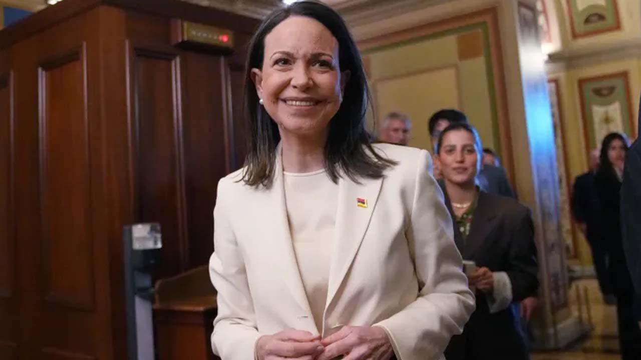 সময় এলে ভেনেজুয়েলার প্রথম নারী প্রেসিডেন্ট হবো: মাচাদো