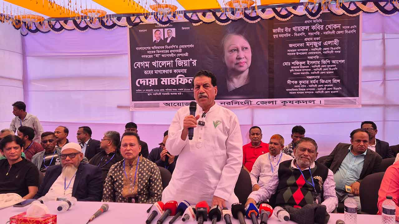 ফ্যাসিস্ট শাসন রোধে ঐক্যবদ্ধ থাকার আহ্বান: খায়রুল কবির খোকন