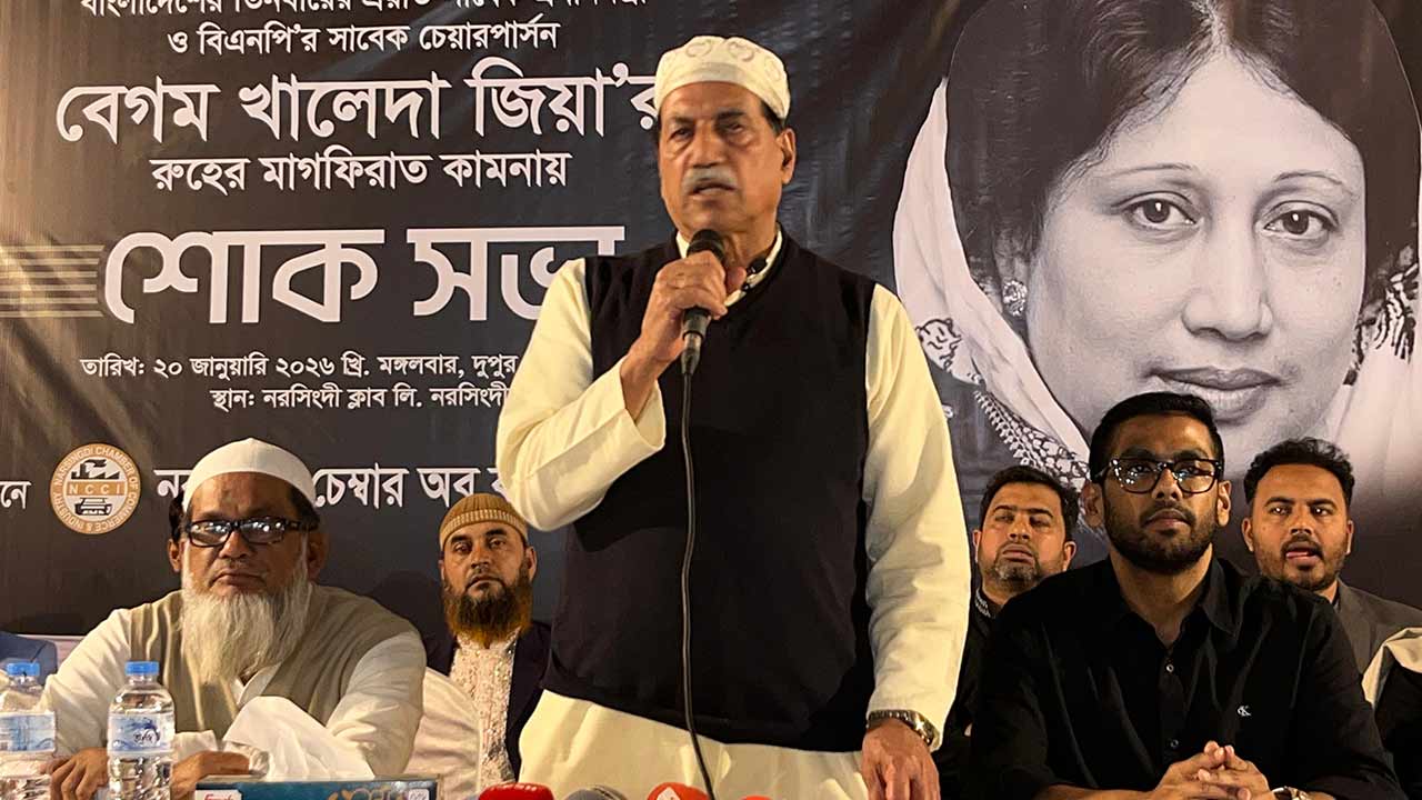 খালেদা জিয়ার মৃত্যুর পেছনে সরাসরি ফ্যাসিস্ট হাসিনা দায়ী: খায়রুল কবির খোকন