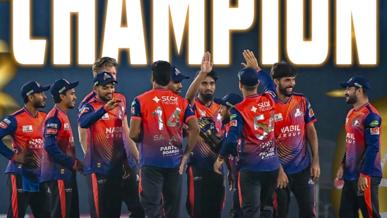 একপেশে ফাইনালে বিপিএল চ্যাম্পিয়ন রাজশাহী ওয়ারিয়র্স