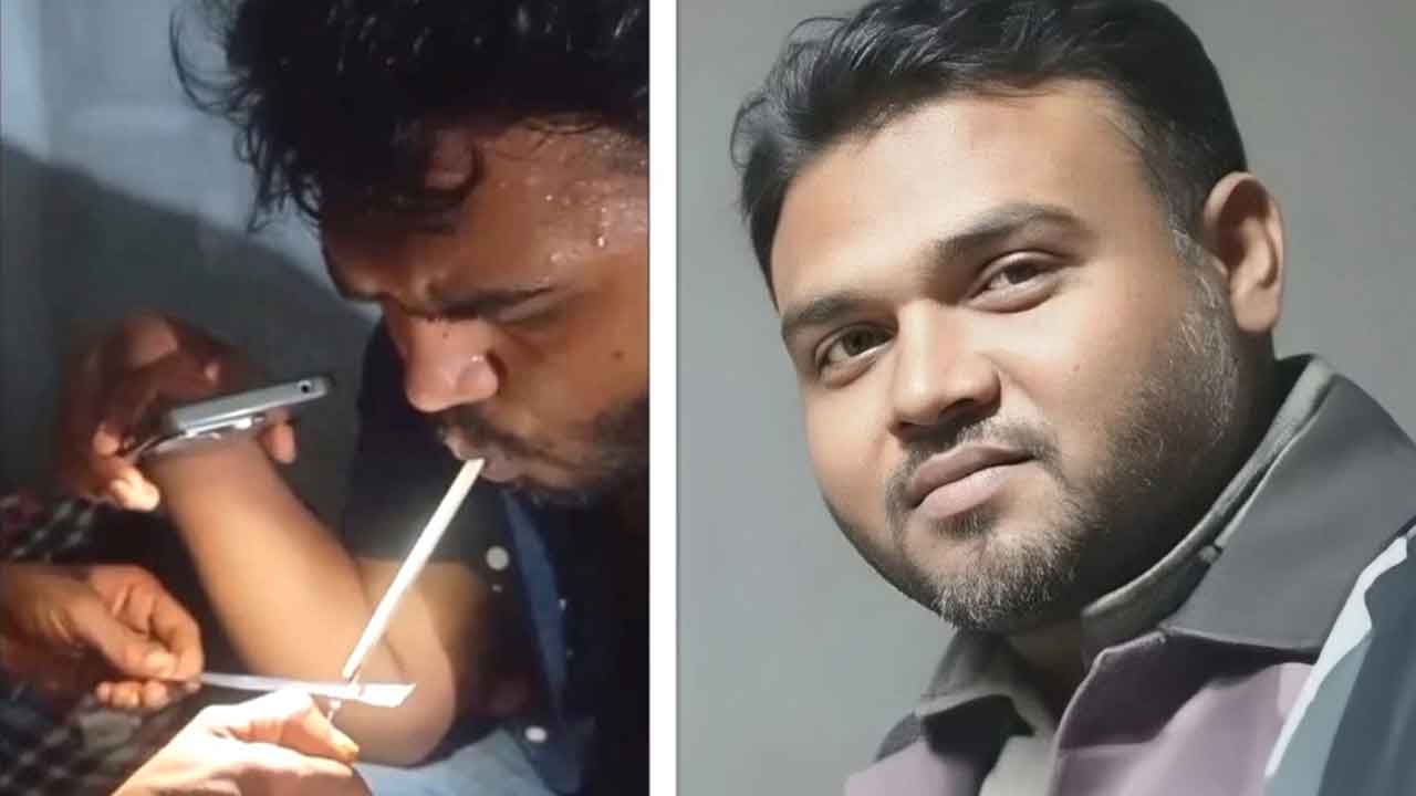 যশোরে যুবদল নেতার ইয়াবা সেবনের ছবি ভাইরাল