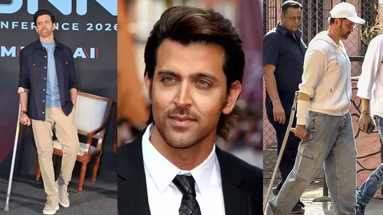 হাঁটতে পারছেন না হৃতিক রোশন