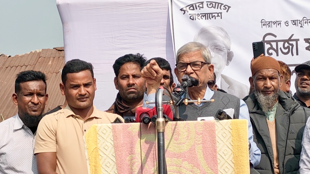 জামায়াত ইসলামী দল না, তারা মানুষকে ভুল বোঝাচ্ছে: মির্জা ফখরুল