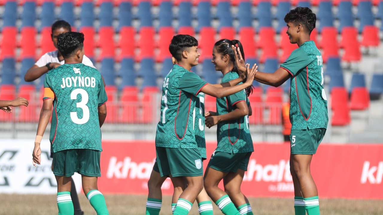 নেপালকে ৪ গোলে হারাল বাংলাদেশ, ফাইনালে প্রতিপক্ষ ভারত