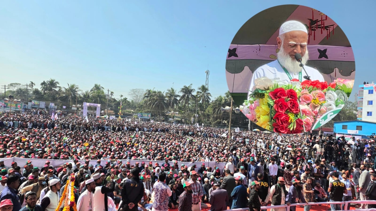 ১৩ তারিখ সূর্য উঠবে নতুন বাংলাদেশকে কাঁধে নিয়ে: ডা. শফিকুর রহমান