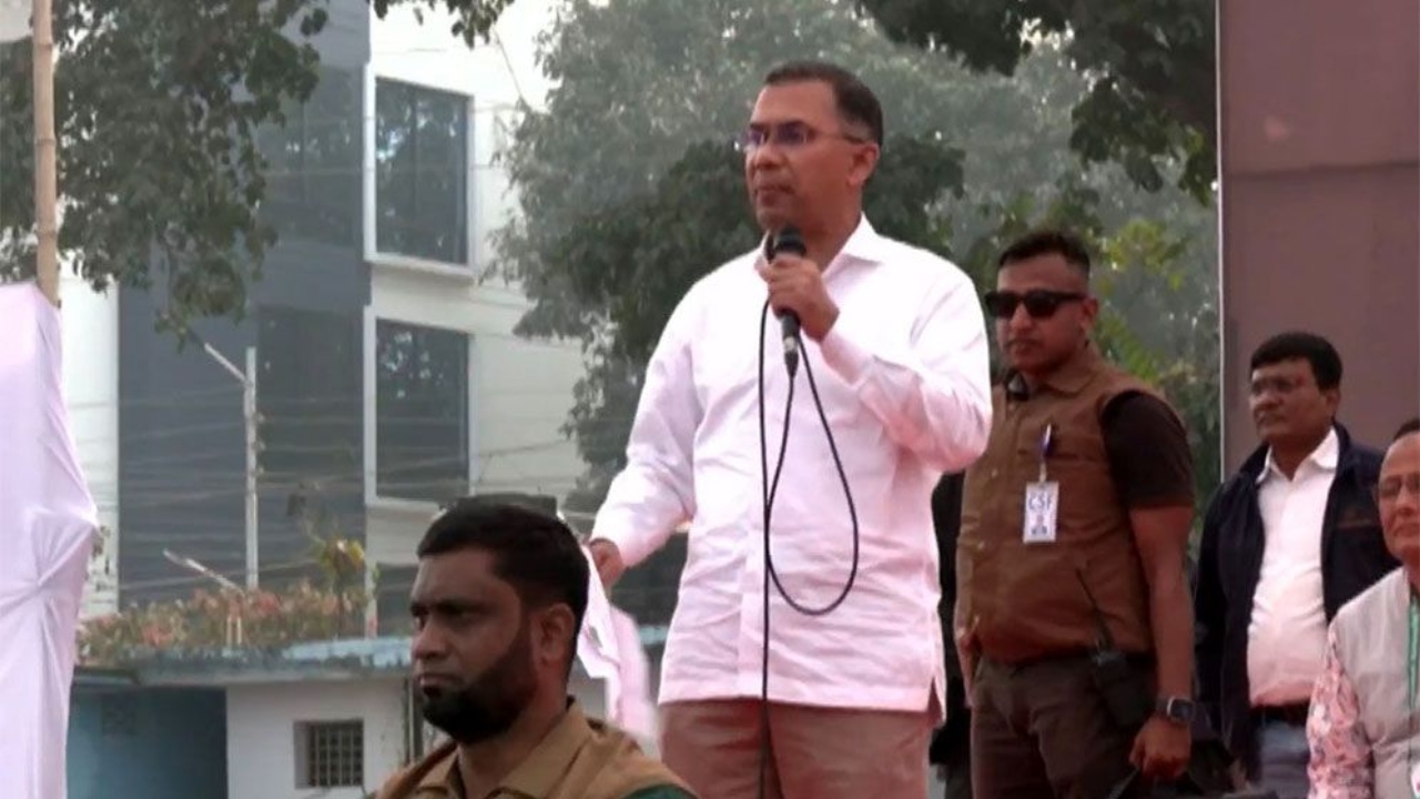 ঠাকুরগাঁওয়ের জনসভায় যোগ দিয়েছেন&nbsp;তারেক রহমান