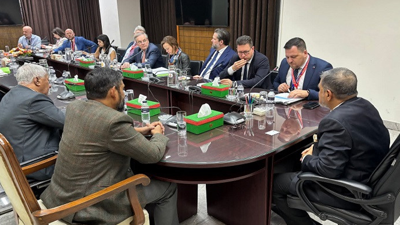 সিইসির সঙ্গে ইইউ পার্লামেন্ট প্রতিনিধিদলের বৈঠক