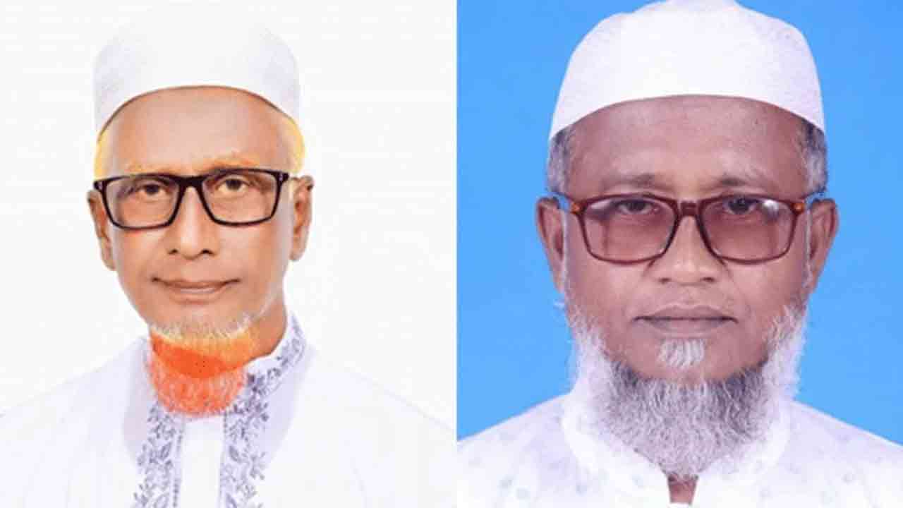 বিএনপির বড় ভাই আজিজুর রহমান (বাঁয়ে) ও ছোট ভাই জামায়াতের মোস্তাফিজুর রহমান (ডানে)