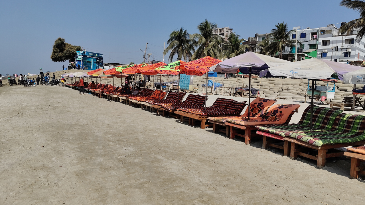 বিশ্ব ভালোবাসা দিবসেও পর্যটক শূন্য কুয়াকাটা