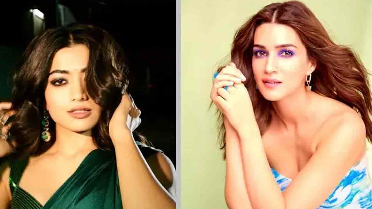 রাশমিকা মান্দানা ও কৃতি শ্যাননের নিষিদ্ধ রোমান্স!