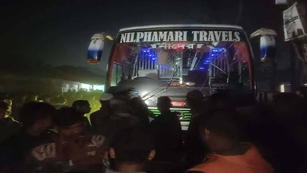 পঞ্চগড়ে বাস-মোটরসাইকেল সংঘর্ষে মা-মেয়ে নিহত