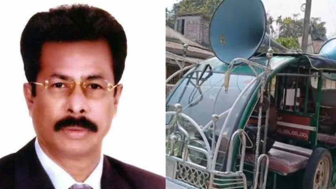 বাকেরগঞ্জকে চাঁদাবাজ, সন্ত্রাস ও মাদক মুক্ত রাখতে আবুল হোসেন খান এমপি'র মাইকিং