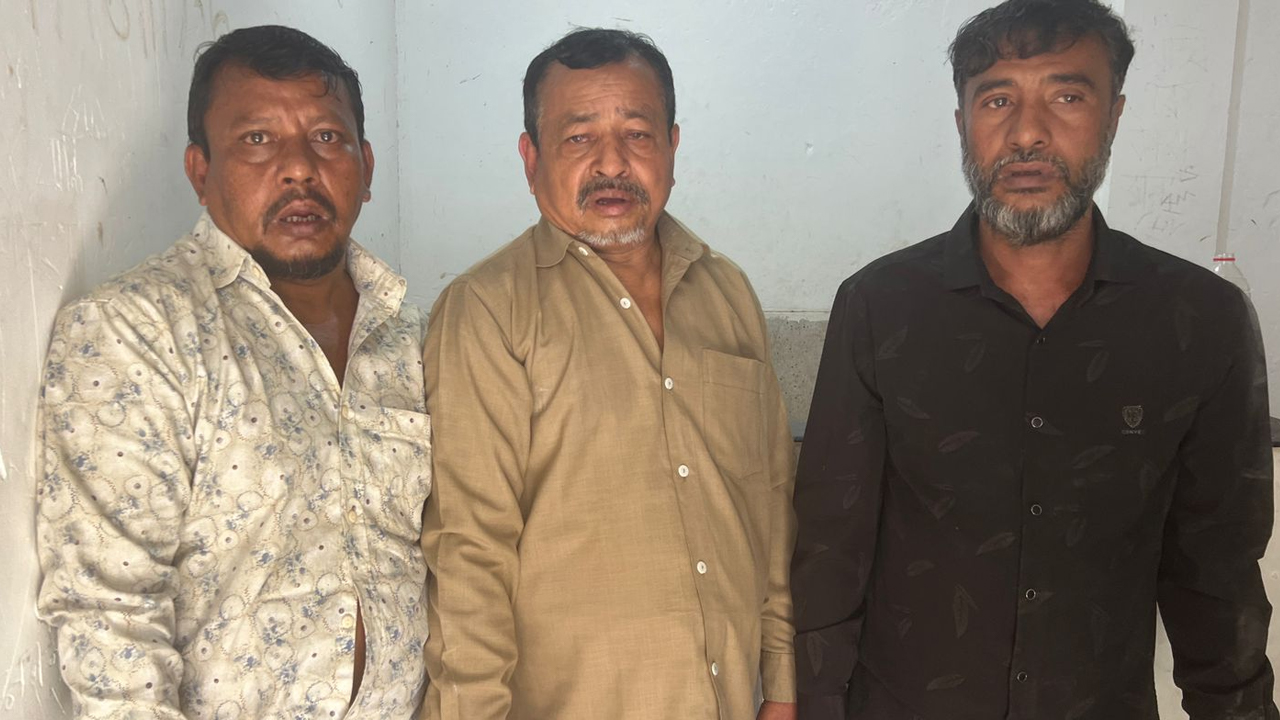 ব্যাংক থেকে ছিনতাইকারী চক্রের ৩ সদস্য গ্রেপ্তার