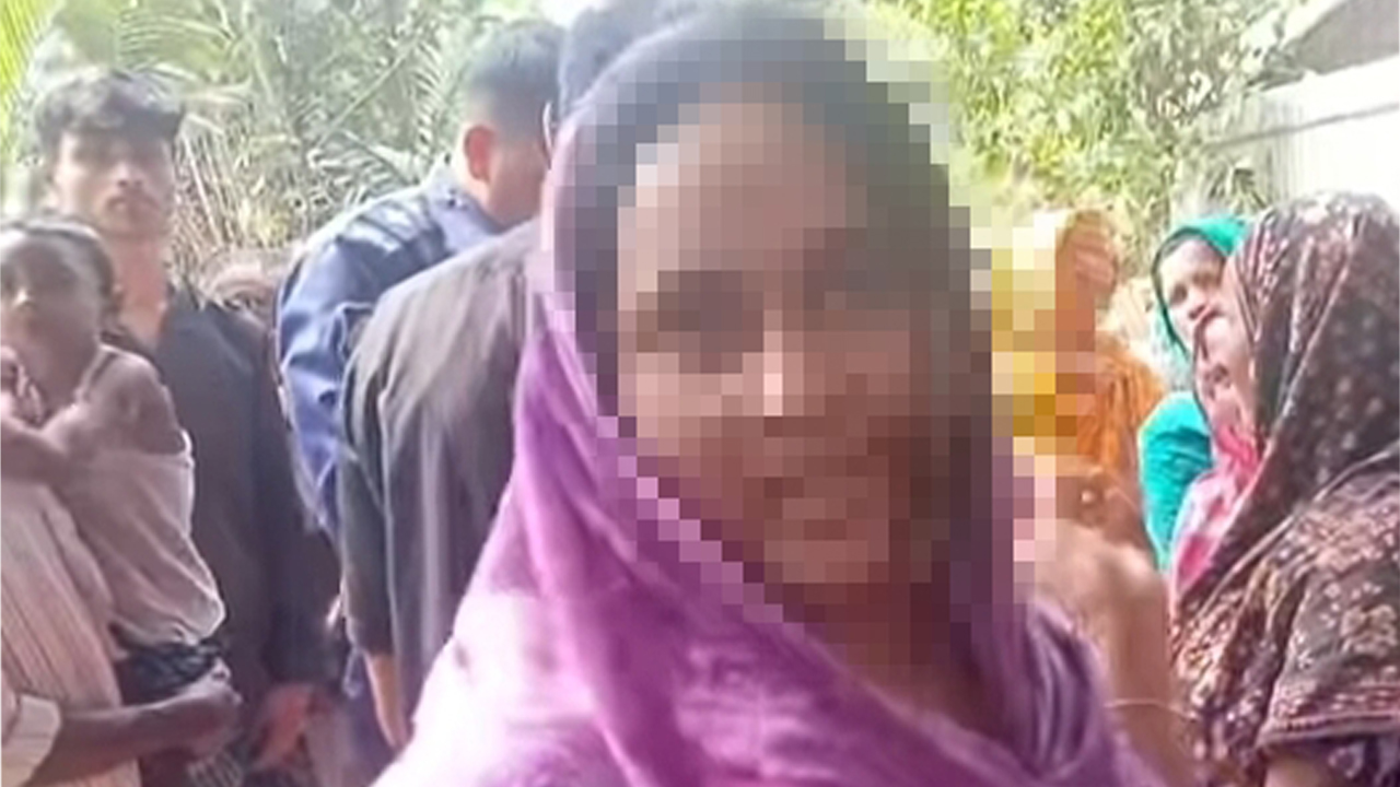 কুড়িগ্রামে স্ত্রীর স্বীকৃতির দাবিতে সেনাসদস্যের বাড়িতে যুবতীর অবস্থান