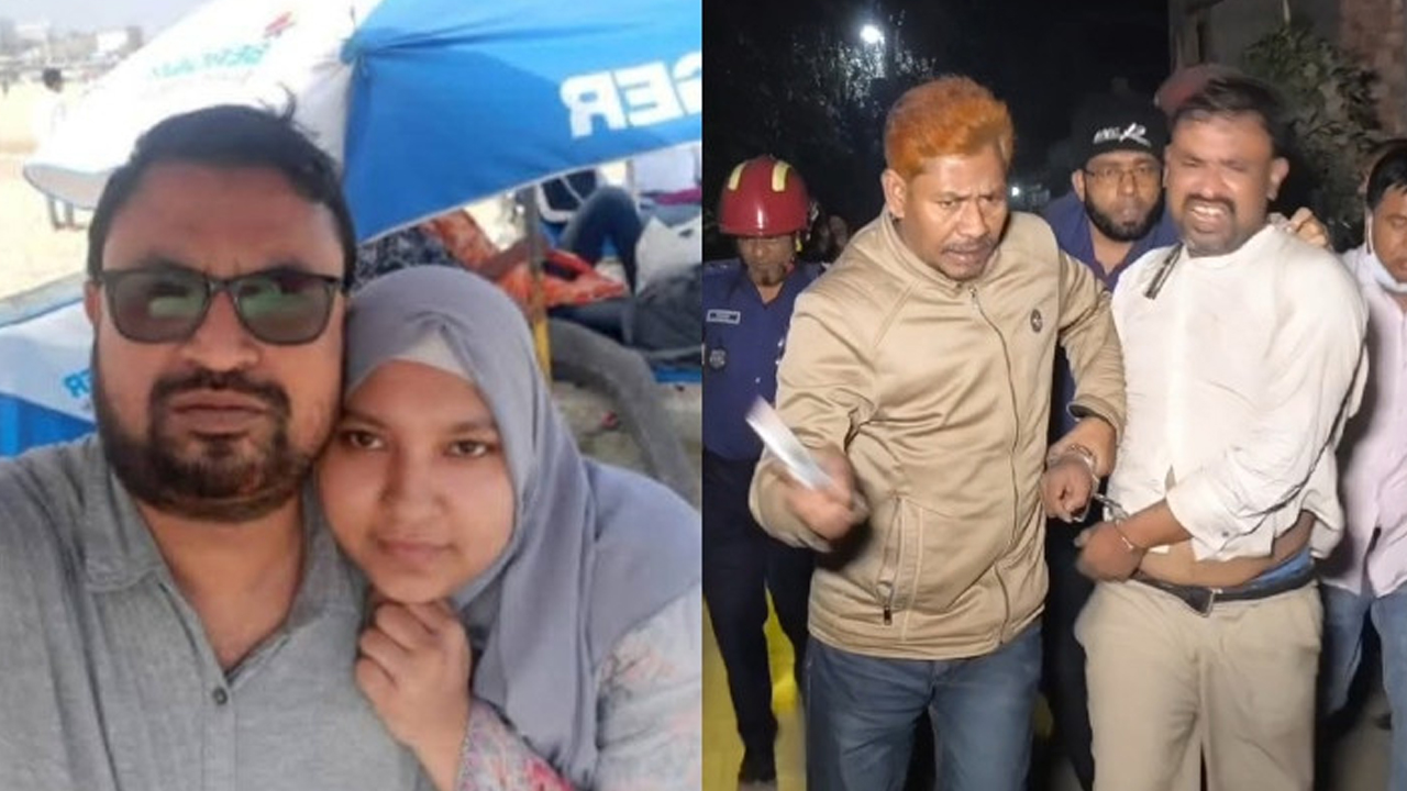 স্ত্রীকে হত্যা করে মরদেহ পুড়িয়ে ফেলার চেষ্টা, ঘাতক স্বামী আটক