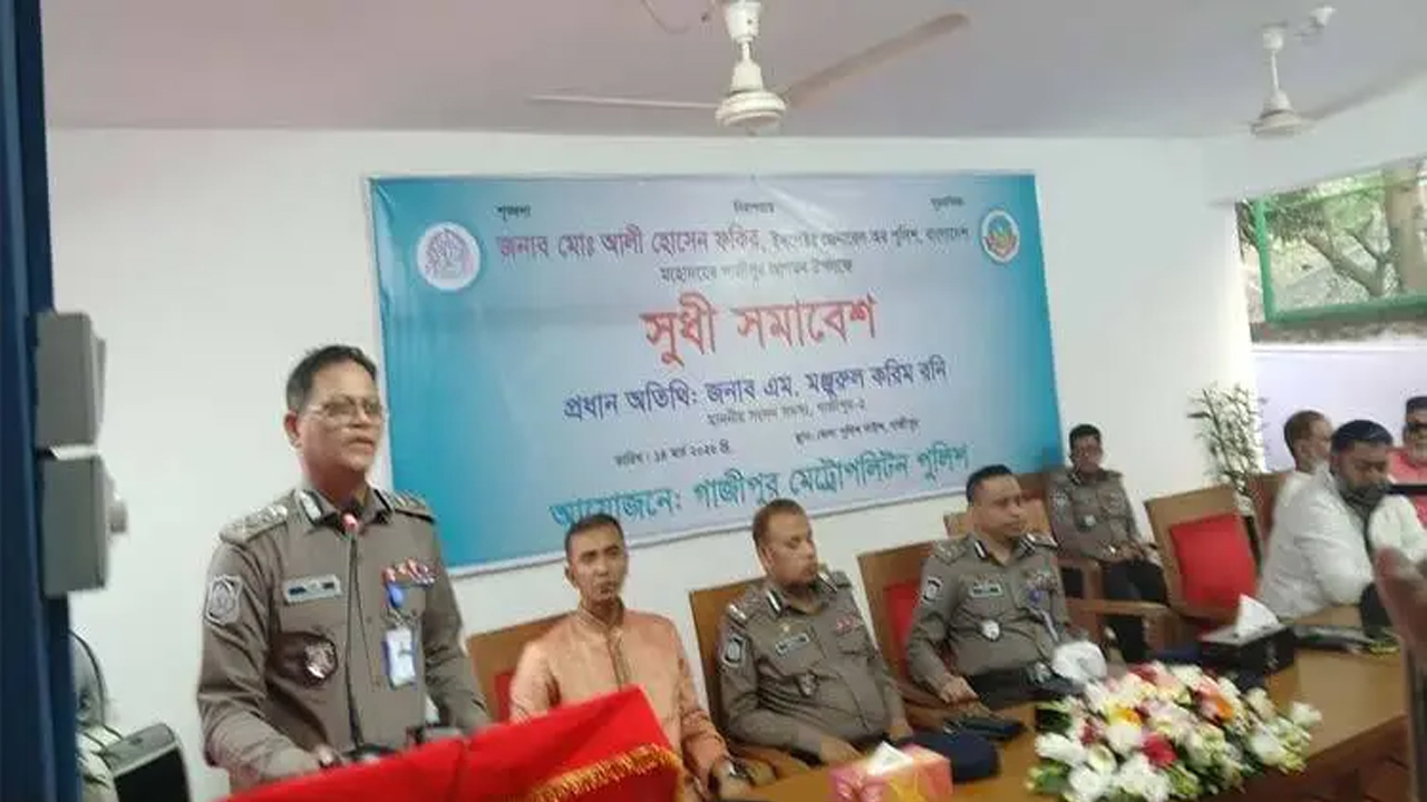 দোলনা থেকে কবর পর্যন্ত পুলিশ ছাড়া চলবে না: আইজিপি