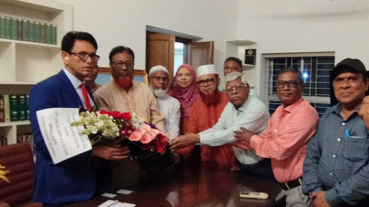 শিক্ষামন্ত্রীর সঙ্গে বাংলাদেশ শিক্ষক সমিতি নেতৃবৃন্দের সাক্ষাৎ