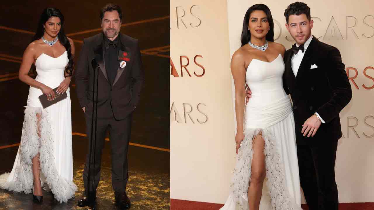 তৃতীয়বার অস্কারের মঞ্চে দ্যুতি ছড়ালেন প্রিয়াঙ্কা