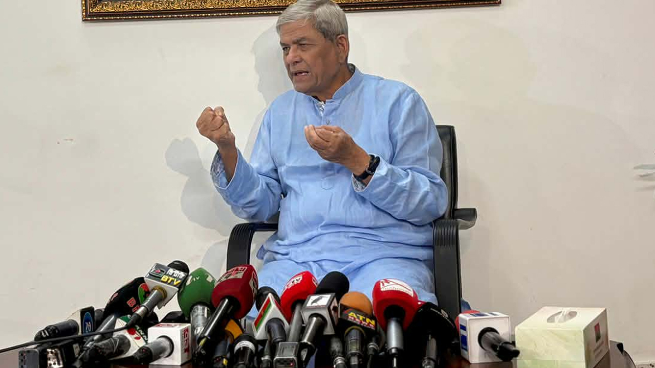 স্থানীয় সরকার নির্বাচনের সময় নিয়ে যা জানালেন মির্জা ফখরুল